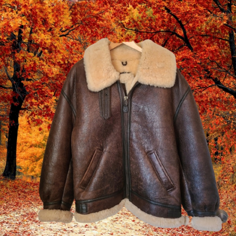 U.S. Army Original Classic Bomber Jacket, Size: Small  Color: Brown